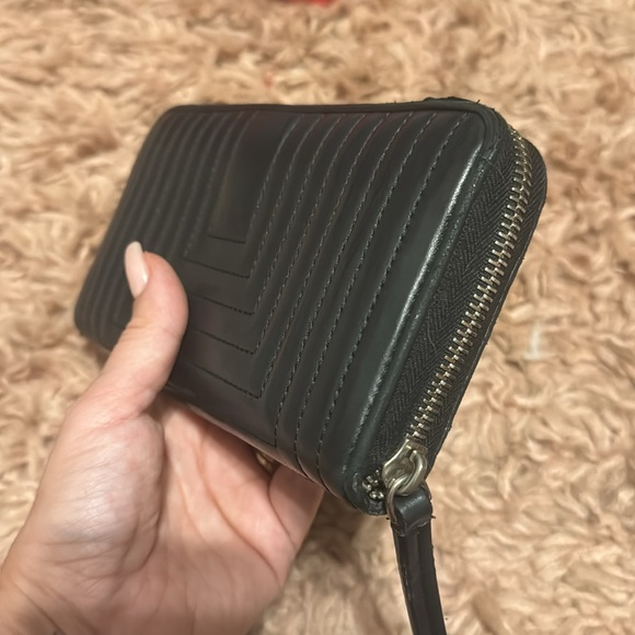 large FENDI leather wallet
